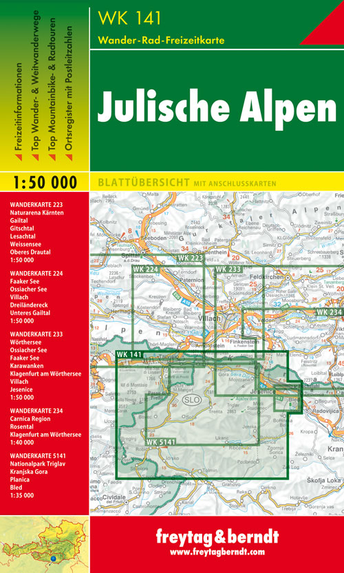 Alpi Giulie 1:50.000 Alpi Giulie 1:50.000