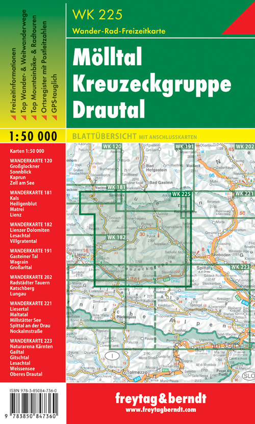 Kreuzeckgruppe 1:50.000 Kreuzeckgruppe 1:50.000
