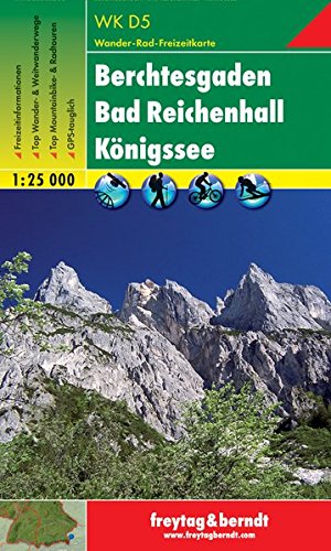 Berchtesgaden, Bad Reichenhall, Königssee 1:25.000 Berchtesgaden, Bad Reichenhall, Königssee 1:25.000