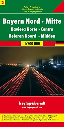 Baviera centro nord 1:200.000 Baviera centro nord 1:200.000