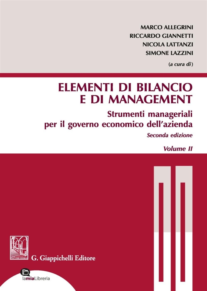 Gli Elementi di Bilancio e di Management. Con Contenuto Digitale per Download e Accesso On Line Gli Elementi di Bilancio e di Management. Con Contenuto Digitale per Download e Accesso On Line