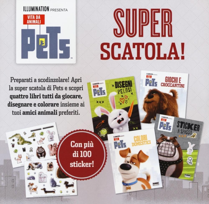 Pets vita da animali. Super scatola. Ediz. a colori. Con Adesivi Pets vita da animali. Super scatola. Ediz. a colori. Con Adesivi
