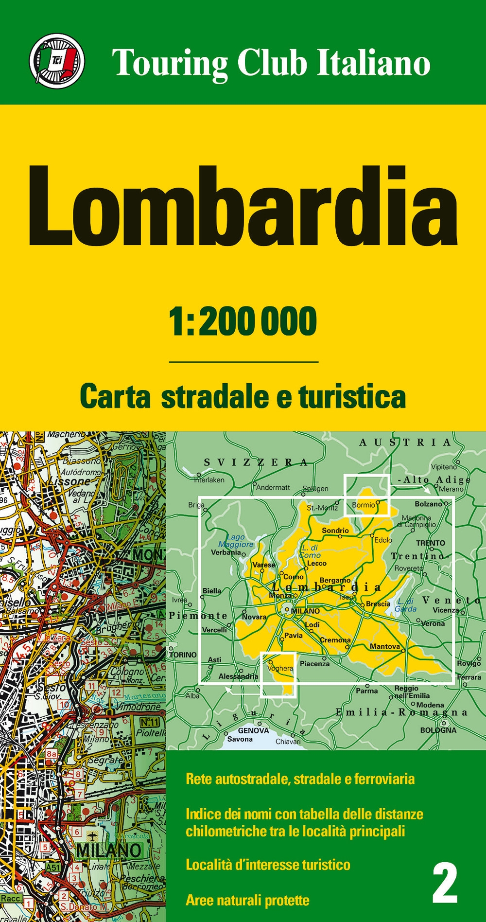 Lombardia 1:200.000 Lombardia 1:200.000