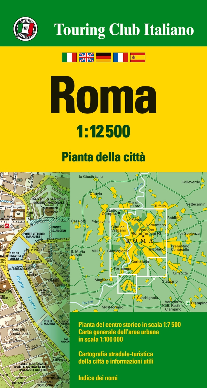 Roma 1:12.500. Ediz. multilingue Roma 1:12.500. Ediz. multilingue