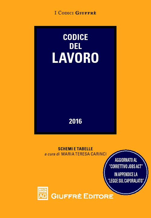 Codice del lavoro Codice del lavoro