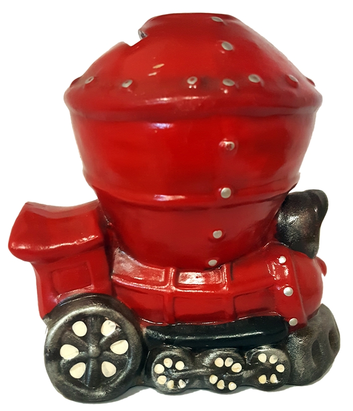 Salvadanaio Treno Rosso. Cm 16x13 Salvadanaio Treno Rosso. Cm 16x13