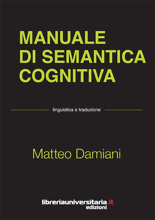 Manuale di semantica cognitiva Manuale di semantica cognitiva