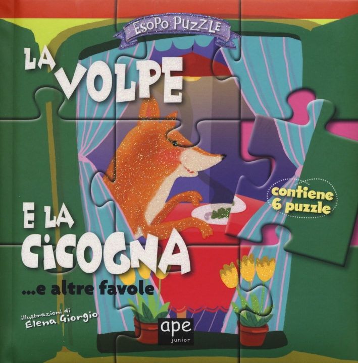 La volpe e la cicogna... e altre favole. Esopo puzzle. Ediz. a colori La volpe e la cicogna... e altre favole. Esopo puzzle. Ediz. a colori
