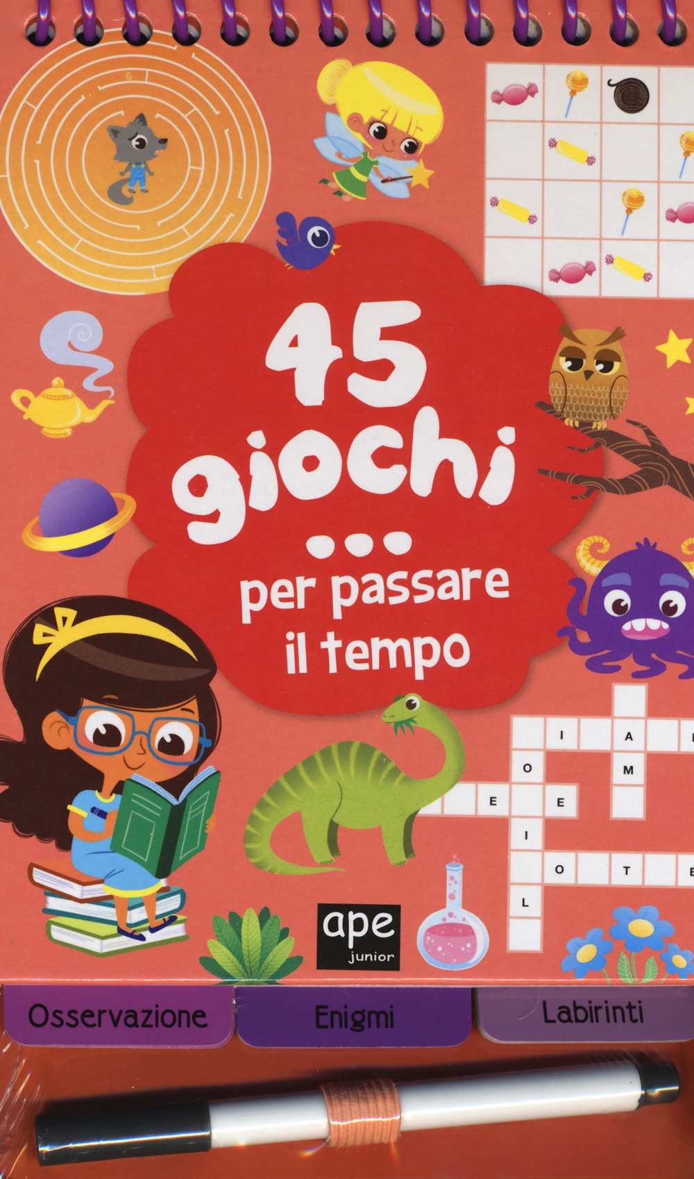 45 giochi per passare il tempo. Ediz. a colori. Ediz. a spirale 45 giochi per passare il tempo. Ediz. a colori. Ediz. a spirale