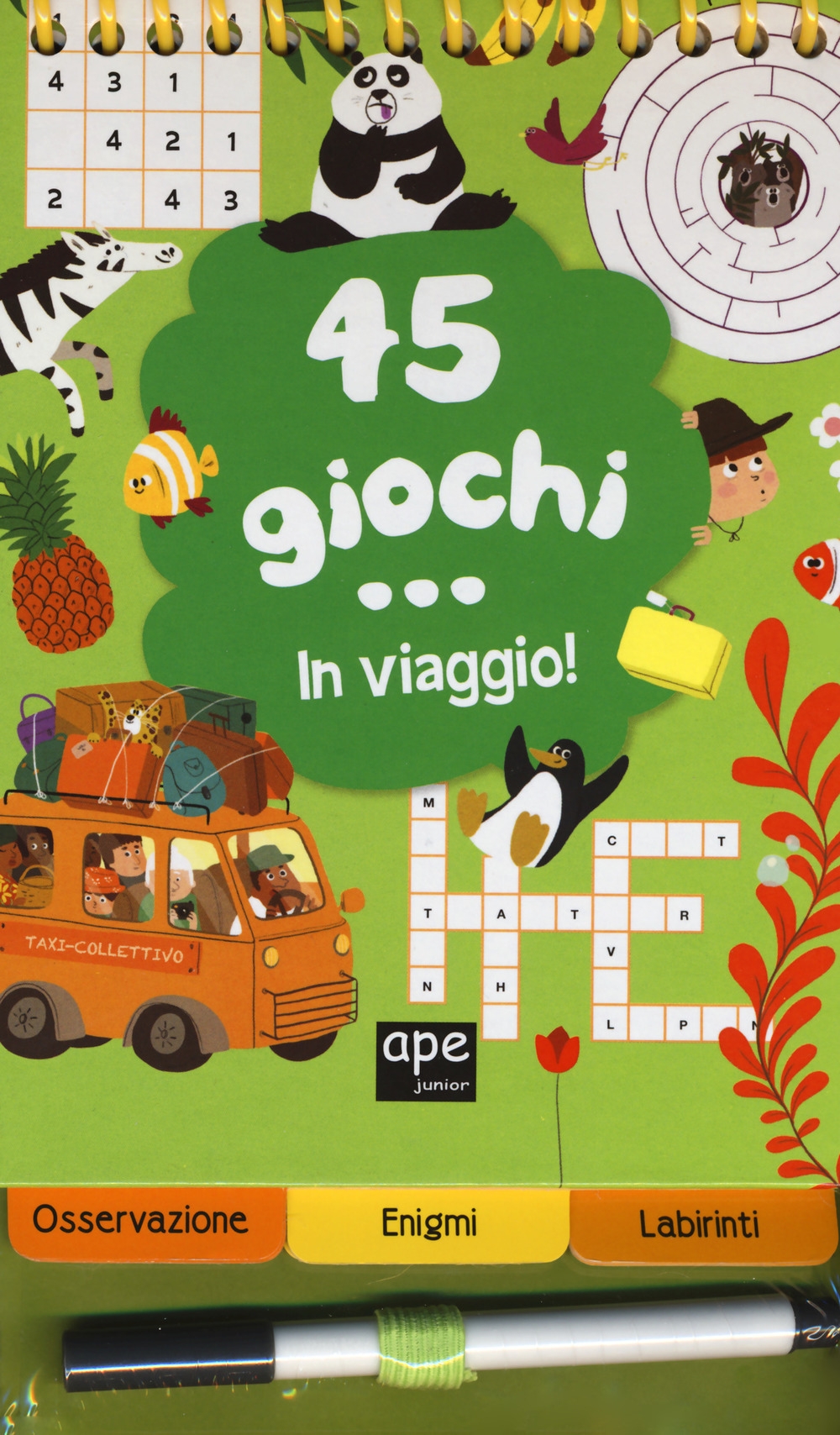 45 giochi in viaggio. Ediz. a colori. Ediz. a spirale. Con Prodotti vari 45 giochi in viaggio. Ediz. a colori. Ediz. a spirale. Con Prodotti vari
