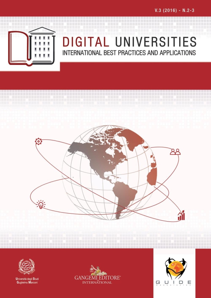 Digital universities. International best practices and applications (2016). Vol. 3 Digital universities. International best practices and applications (2016). Vol. 3