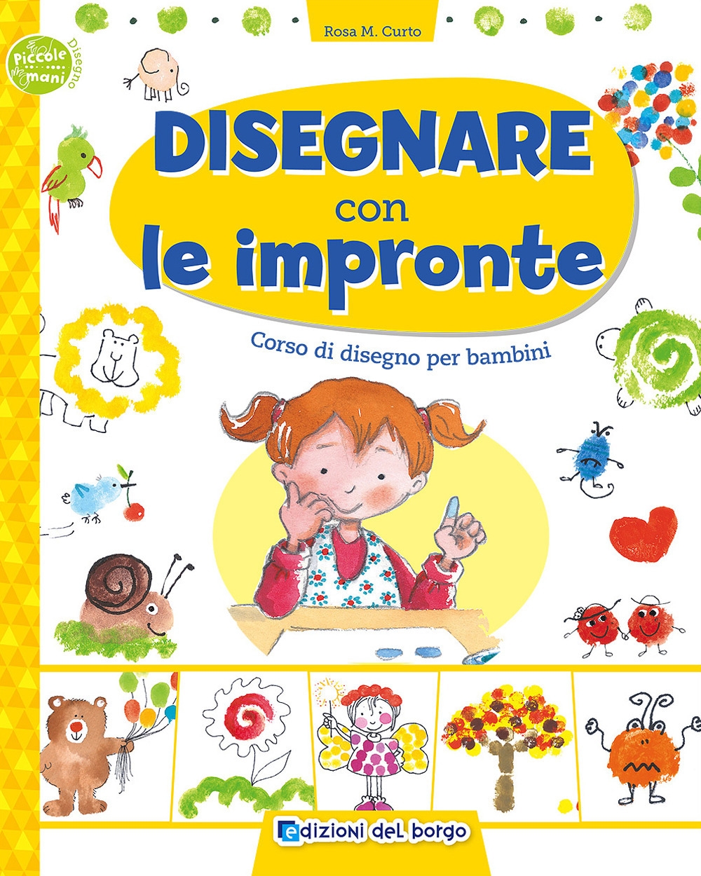 Disegnare con le impronte. Corso di disegno per bambini Disegnare con le impronte. Corso di disegno per bambini