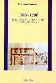 1783-1796. La ricostruzione delle parrocchie nei disegni di cassa aacra. Contributo alla storia dell'architettura del '700 in Calabria