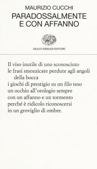 Paradossalmente e con affanno