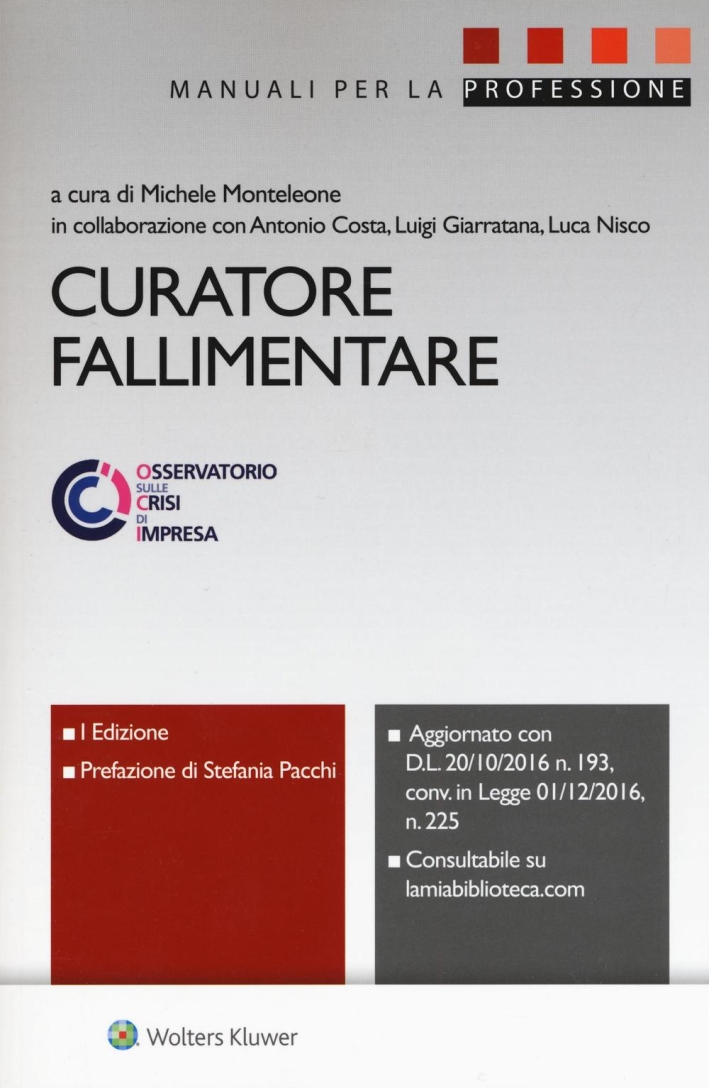 Curatore fallimentare Curatore fallimentare