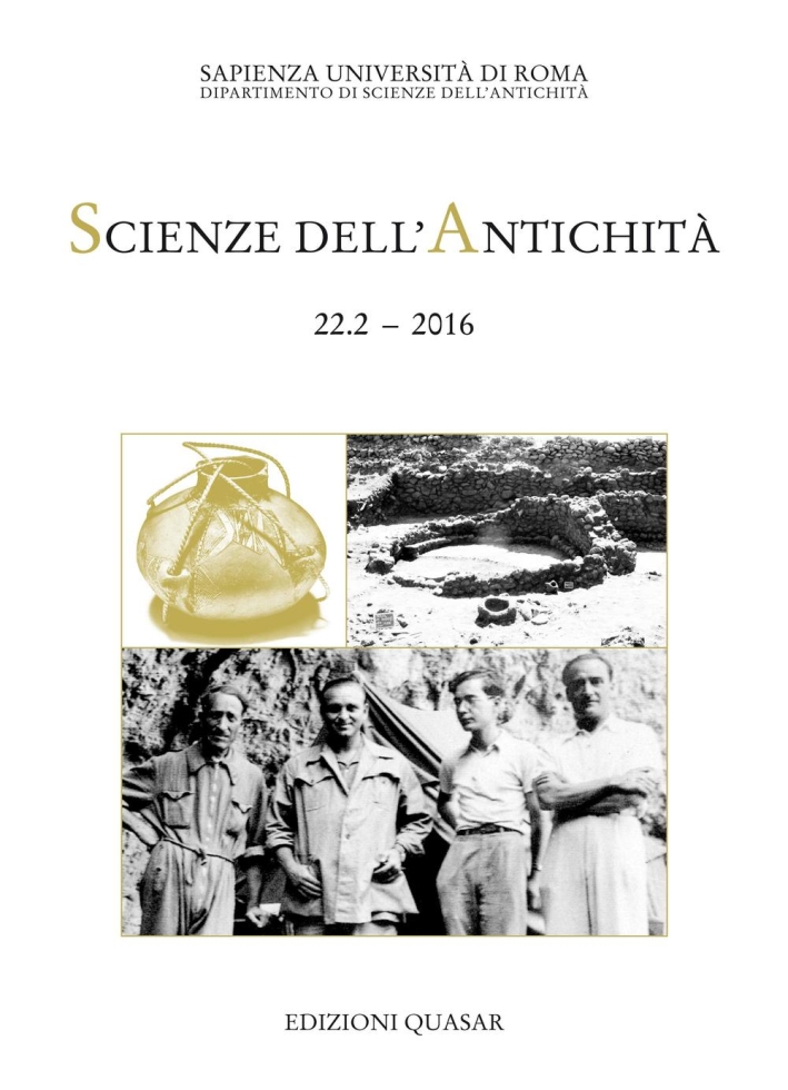 Scienze dell'antichità. Storia, archeologia, antropologia (2016). Vol. 22/2: Ubi minor... Le isole minori del Mediterraneo centrale dal Neolitico ai primi contatti coloniali Scienze dell'antichità. Storia, archeologia, antropologia (2016). Vol. 22/2: Ubi minor... Le isole minori del Mediterraneo centrale dal Neolitico ai primi contatti coloniali