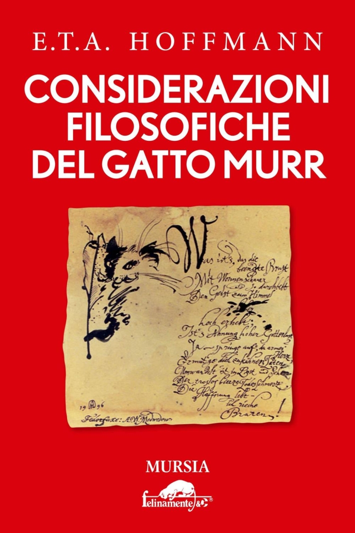 Considerazioni filosofiche del gatto Murr Considerazioni filosofiche del gatto Murr