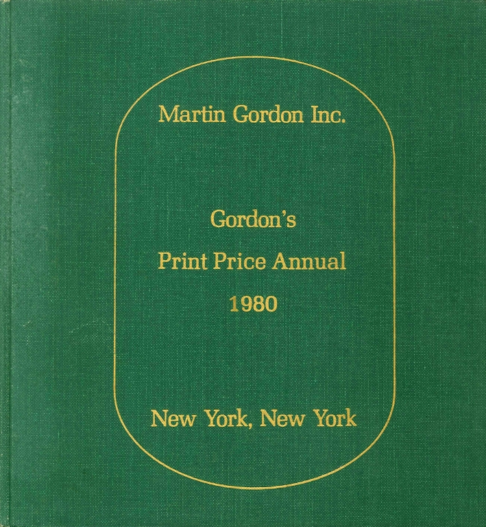 Gordon'S Print Price Annual 1980 Gordon'S Print Price Annual 1980
