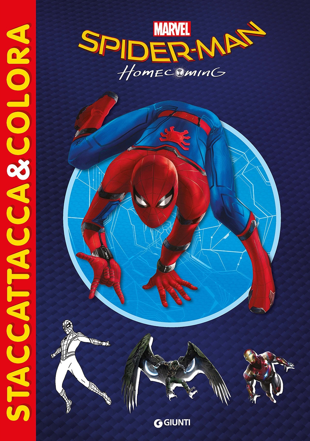 Spider-Man homecoming. Staccattacca & colora. Con adesivi Spider-Man homecoming. Staccattacca & colora. Con adesivi