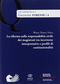 Riforma sulla responsabilità civile dei magistrati
