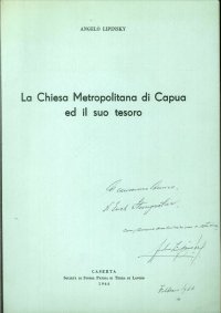 La Chiesa Metropolitana di Capua ed il Suo Tesoro