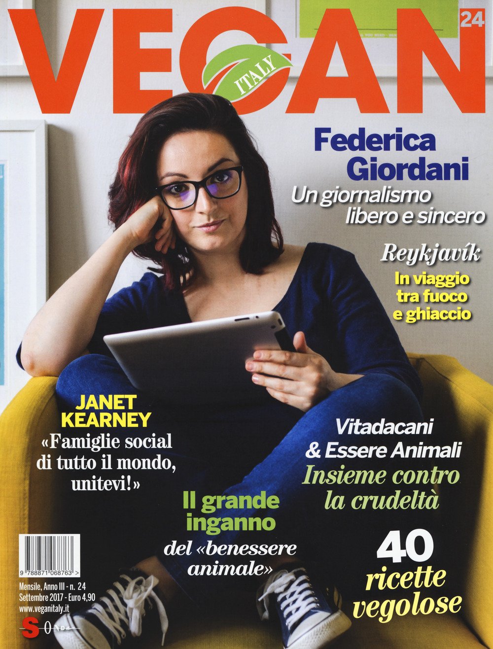 Vegan Italy (2017). Vol. 24: Settembre Vegan Italy (2017). Vol. 24: Settembre