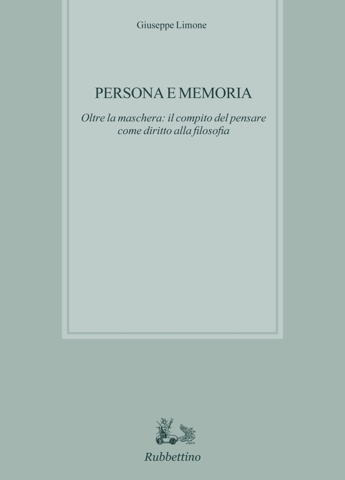 Persona e memoria Persona e memoria