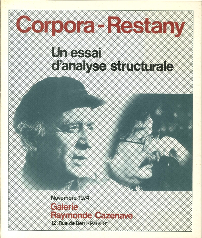 Corpora - Restany, un Essai d'Analyse Structurale Corpora - Restany, un Essai d'Analyse Structurale