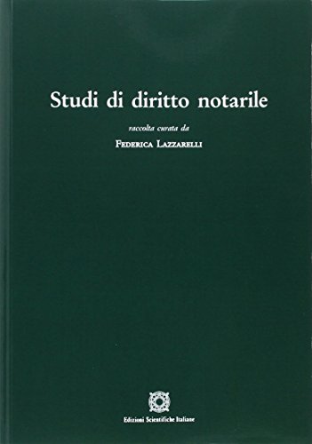 Studi di diritto notarile Studi di diritto notarile