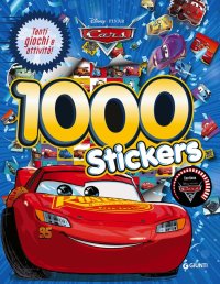 Cars 3. 1000 stickers. Con adesivi