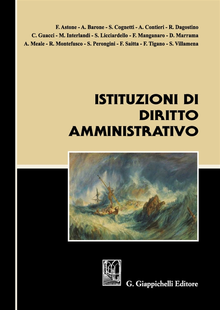 Istituzioni di diritto amministrativo Istituzioni di diritto amministrativo