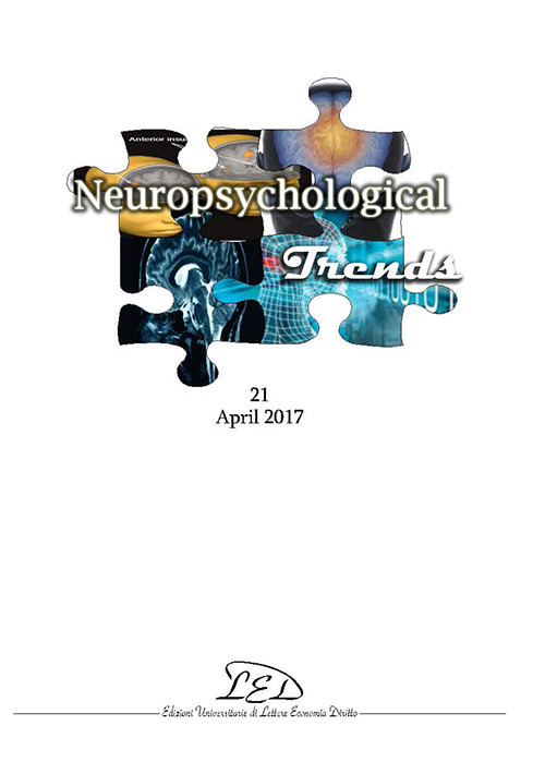 Neuropsychological Trends (2017). Vol. 21 Neuropsychological Trends (2017). Vol. 21