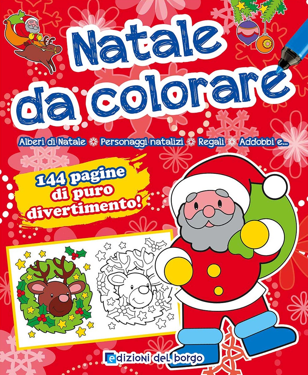 Natale da colorare Natale da colorare