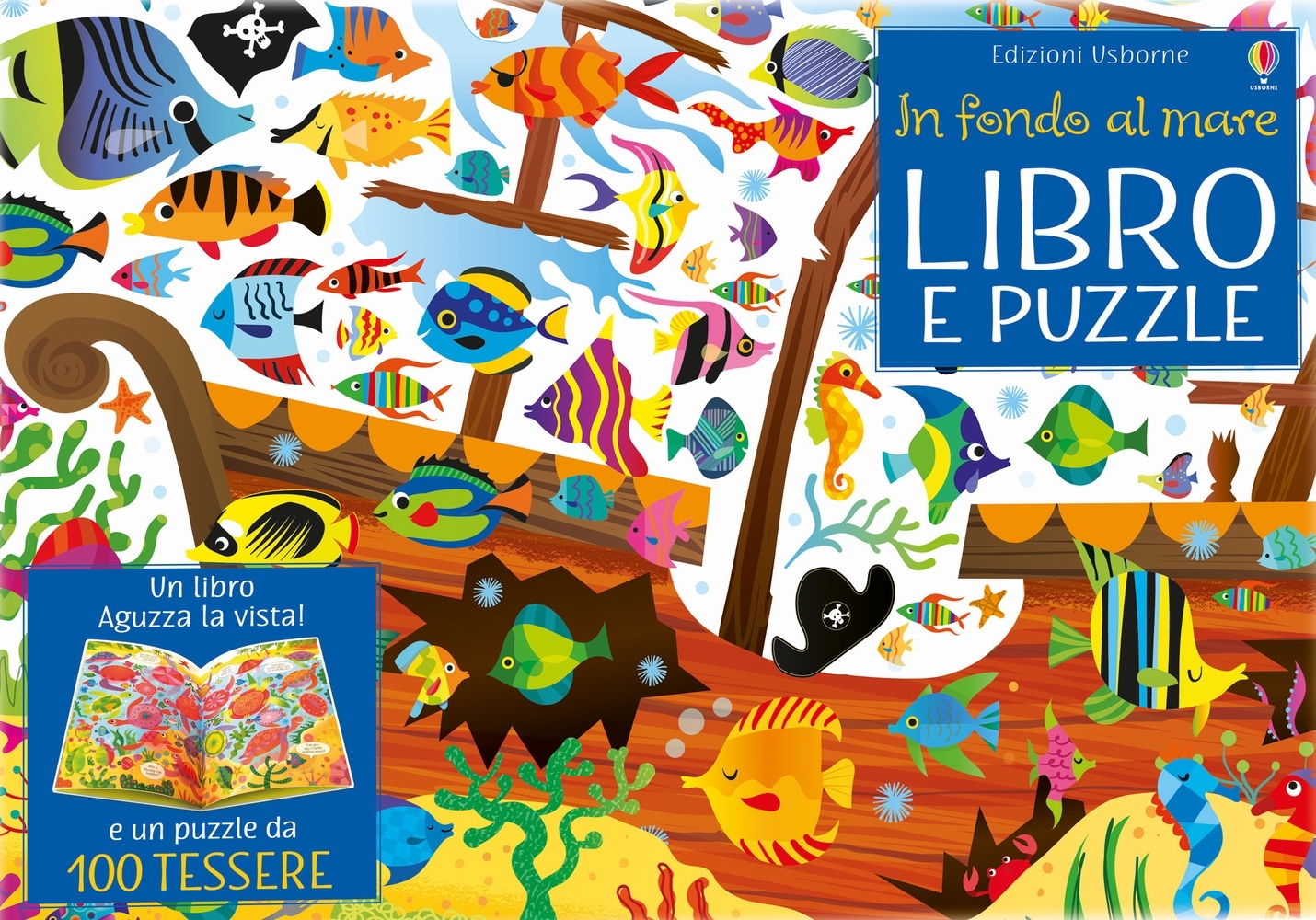In fondo al mare. Libro e puzzle. Ediz. a colori. Con puzzle In fondo al mare. Libro e puzzle. Ediz. a colori. Con puzzle