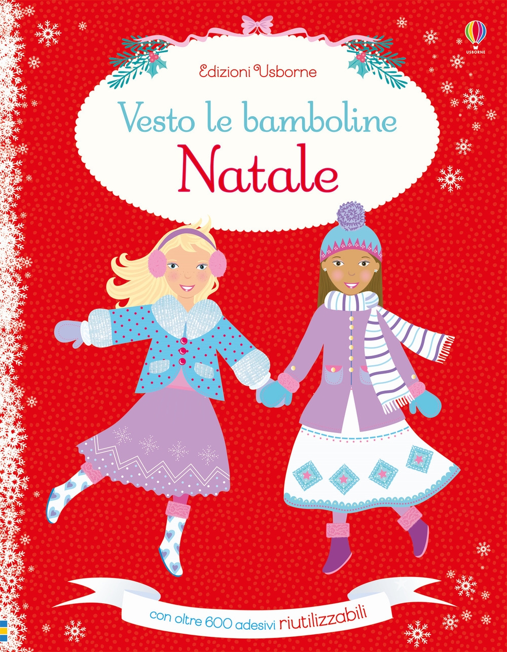 Vesto le bamboline per Natale. Con adesivi. Ediz. illustrata Vesto le bamboline per Natale. Con adesivi. Ediz. illustrata