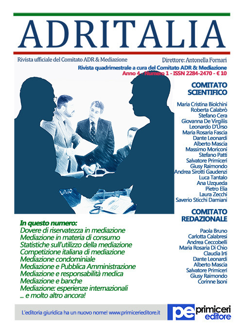 Adritalia (2017). Vol. 1 Adritalia (2017). Vol. 1
