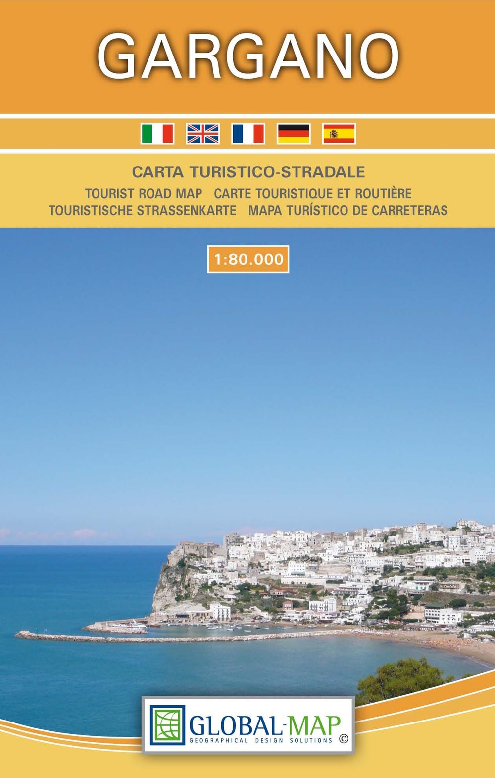 Gargano. Carta Turistico-Stradale. Tourist Road Map. Carte Touristique Et Routiere. Touristische Strassenkarte. Mapa Turistico De Carreteras Gargano. Carta Turistico-Stradale. Tourist Road Map. Carte Touristique Et Routiere. Touristische Strassenkarte. Mapa Turistico De Carreteras