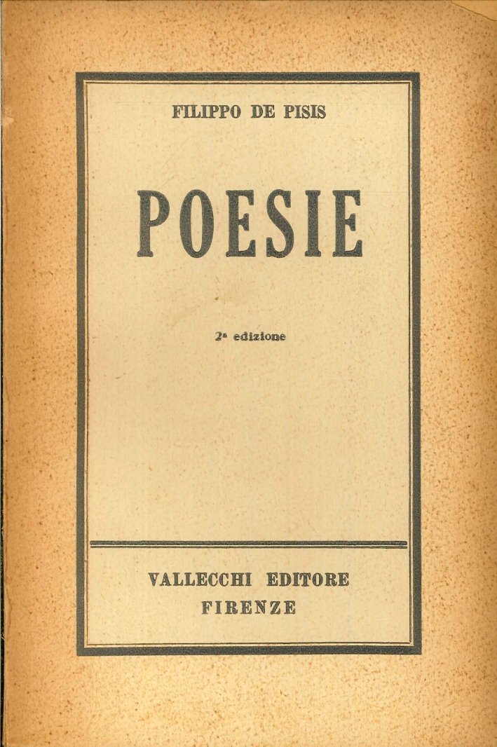 Poesie Poesie