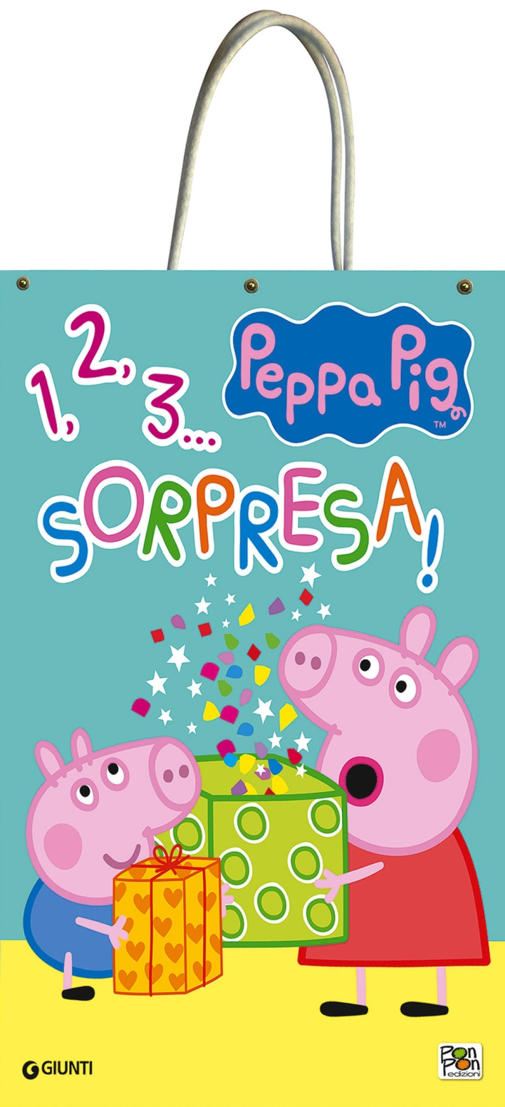 1, 2, 3... sorpresa! Shopper bag Peppa Pig 1, 2, 3... sorpresa! Shopper bag Peppa Pig