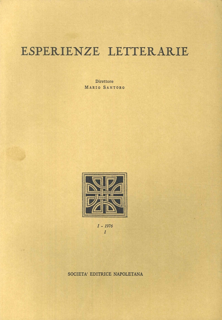 Esperienze Letterarie Esperienze Letterarie