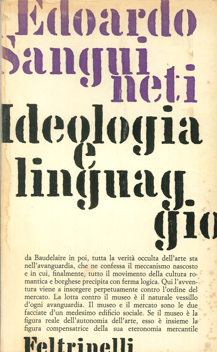 Ideologia e Linguaggio Ideologia e Linguaggio
