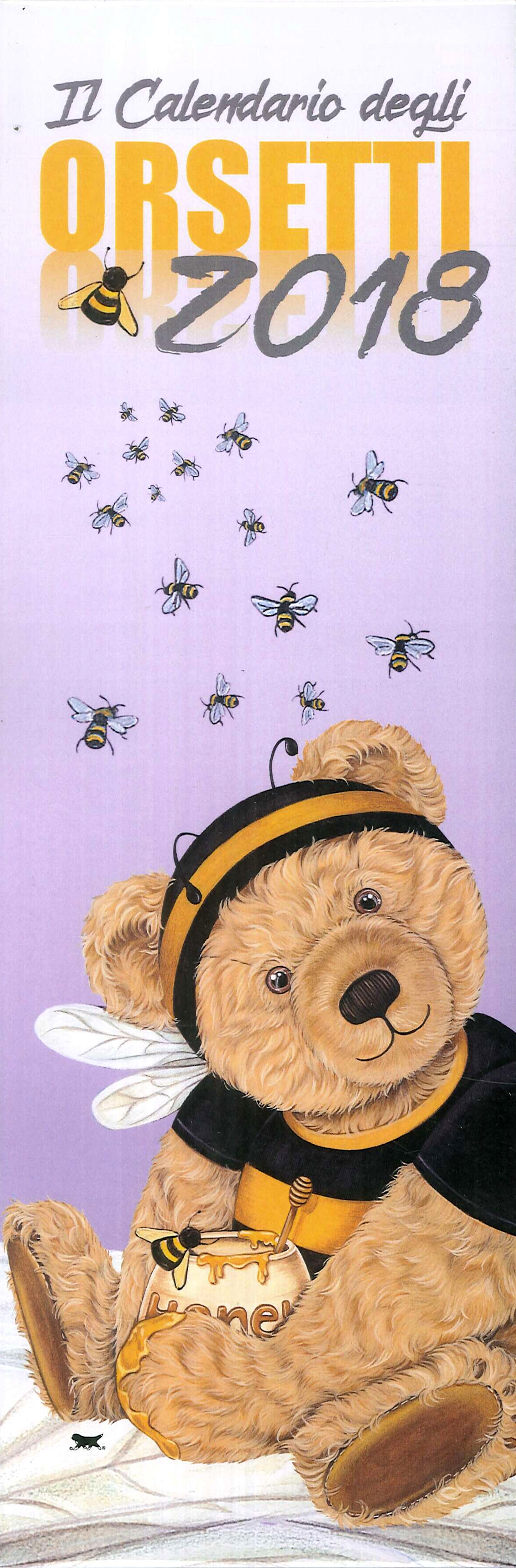 Calendario 2018 Magnetico - Orsetti Calendario 2018 Magnetico - Orsetti
