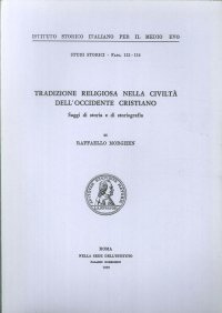 Tradizione Religiosa nella Civiltà Dell'Occidente Cristiano