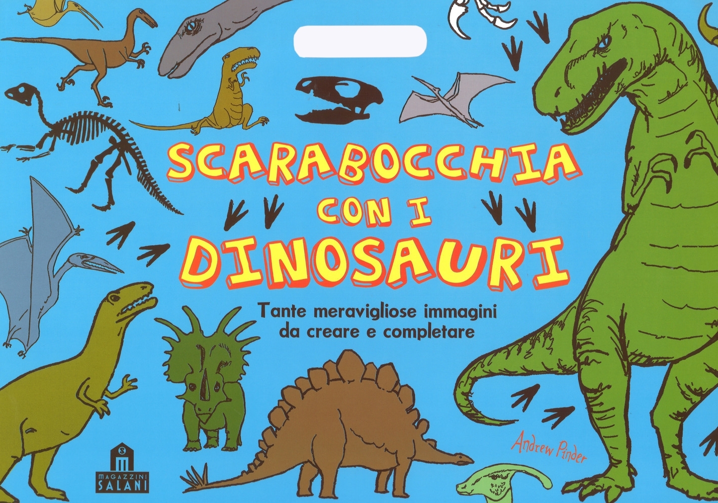 Scarabocchia con i dinosauri. Ediz. illustrata Scarabocchia con i dinosauri. Ediz. illustrata