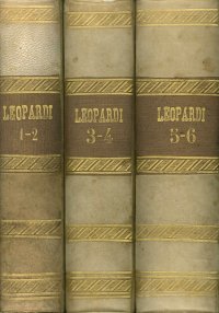 Opere di Giacomo Leopardi