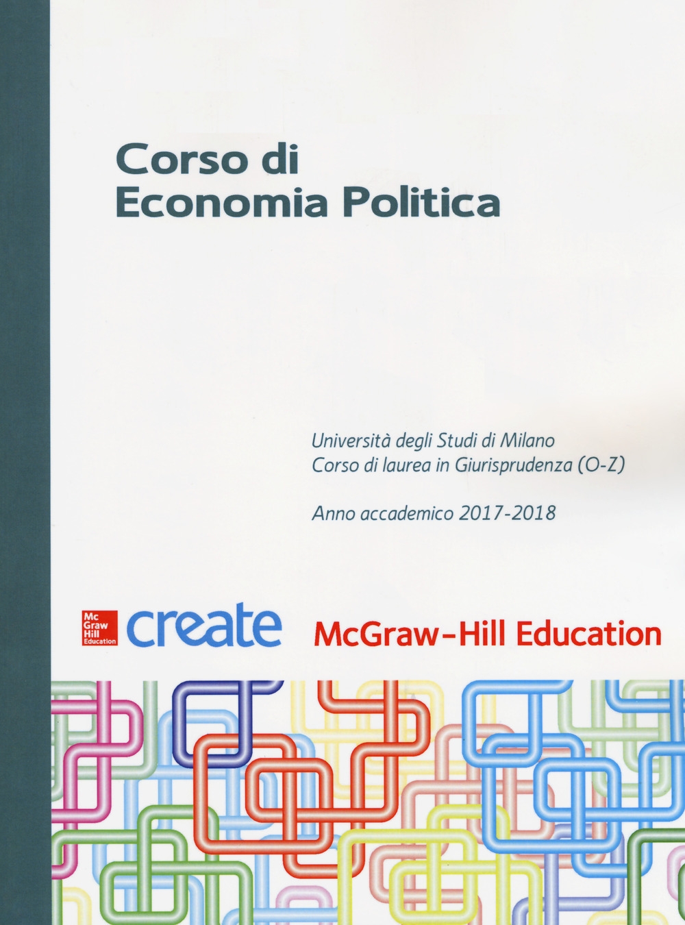 Corso di economia politica Corso di economia politica