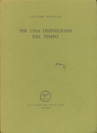 Per una Definizione del Tempo