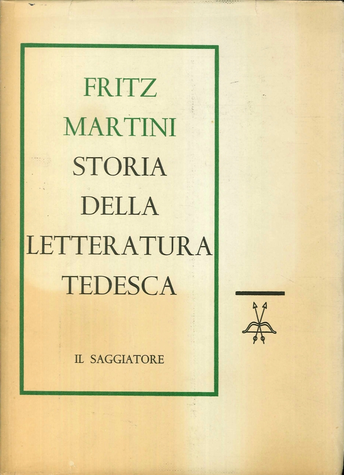 Storia della Letteratura Tedesca Storia della Letteratura Tedesca