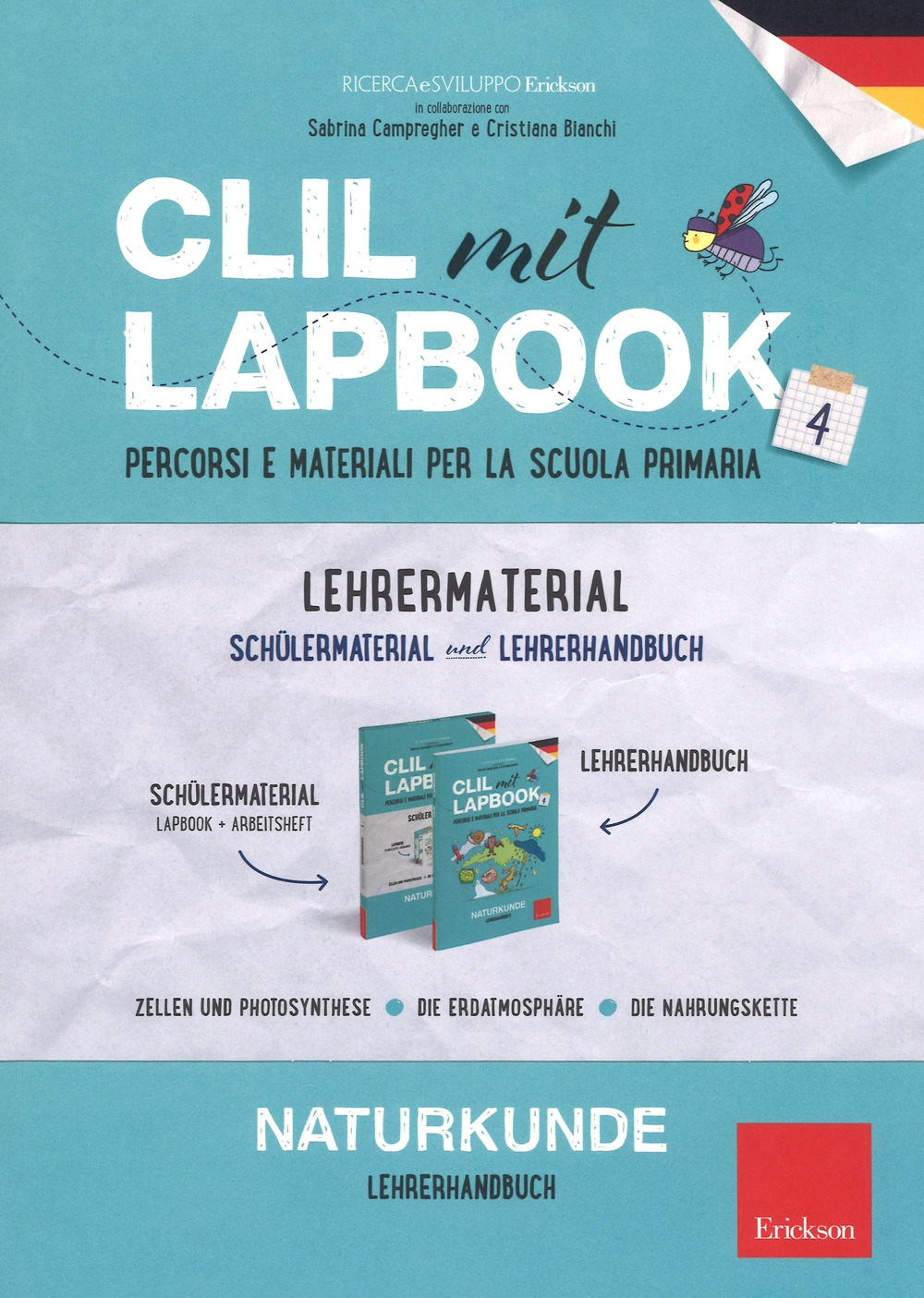 CLIL mit Lapbook. Naturkunde. Quarta. Kit insegnante CLIL mit Lapbook. Naturkunde. Quarta. Kit insegnante