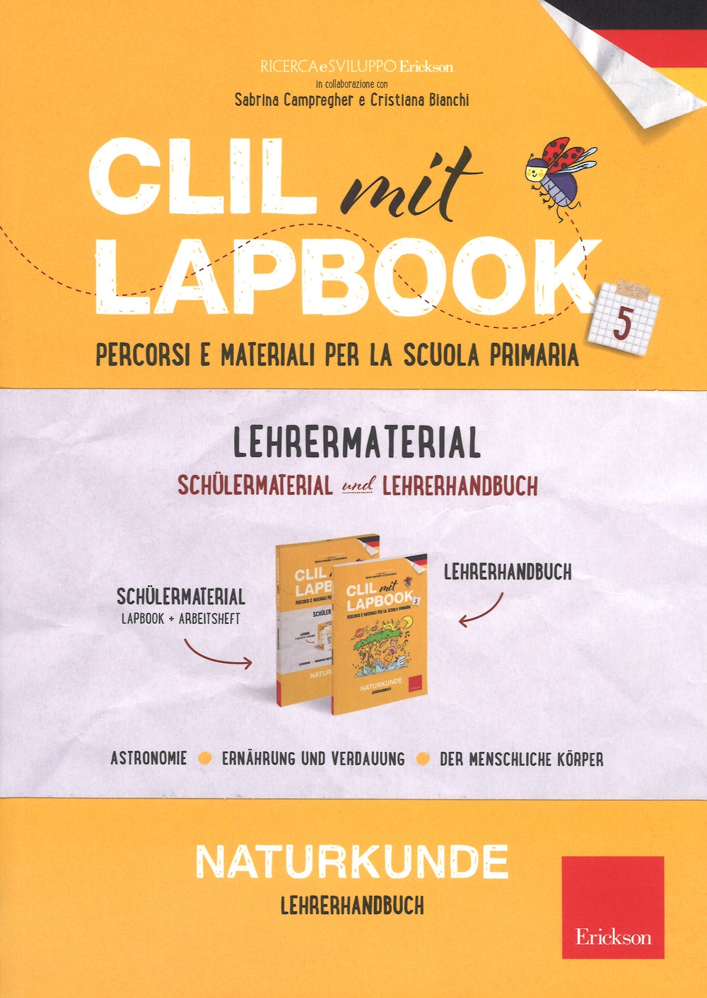 CLIL mit Lapbook. Naturkunde. Quinta. Kit insegnante CLIL mit Lapbook. Naturkunde. Quinta. Kit insegnante